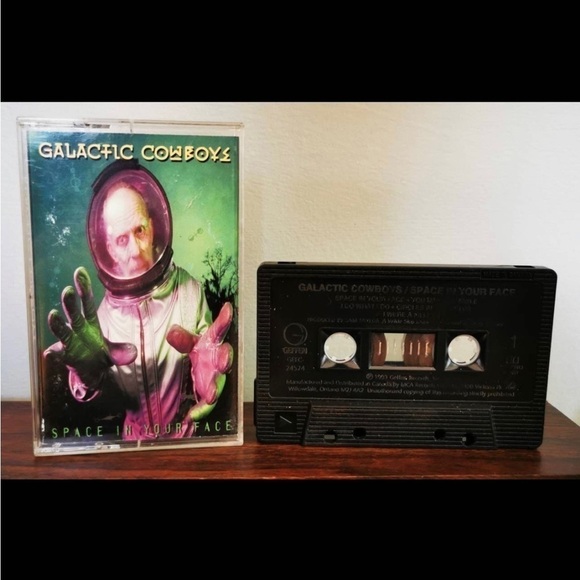 GALACTIC Cowboys - Space in Your Face - Cassette - Picture 1 of 2